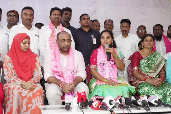 MLC Kalvakuntla Kavitha, in a recent media interaction in Bodhan, referred to Rahul Gandhi as "Election Gandhi" due to his upcoming visit to Telangana and Nizamabad. She criticized his periodic interest in Telangana, stating that he tends to think of the state only during election seasons.