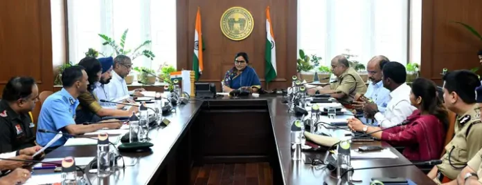 Ahead of the Republic Day celebrations scheduled for the 26th of this month at Public Gardens, Chief Secretary Shanti Kumari conducted a review meeting on Wednesday at the Telangana State Secretariat. During the meeting, the Chief Secretary emphasized the need for seamless coordination among officials from various departments to ensure the success of the Republic Day program without any glitches.