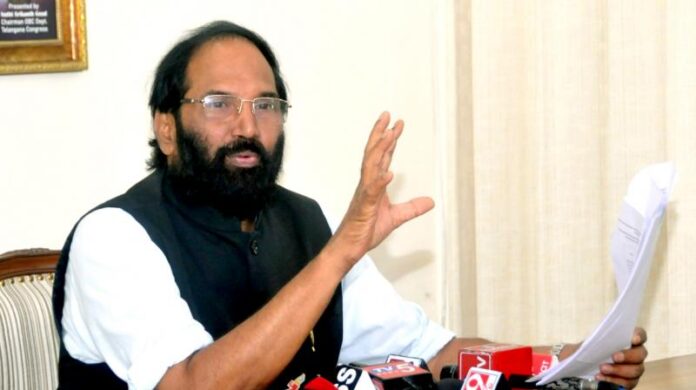 Uttam Kumar Reddy Slams BRS for 'Ludicrous' Claims on Sitarama Project Completion